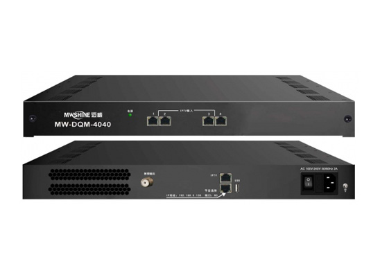 MW-DQM-4040 四网口IP转DTMB调制器