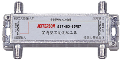 室内型双工器 :5374ID-65/87